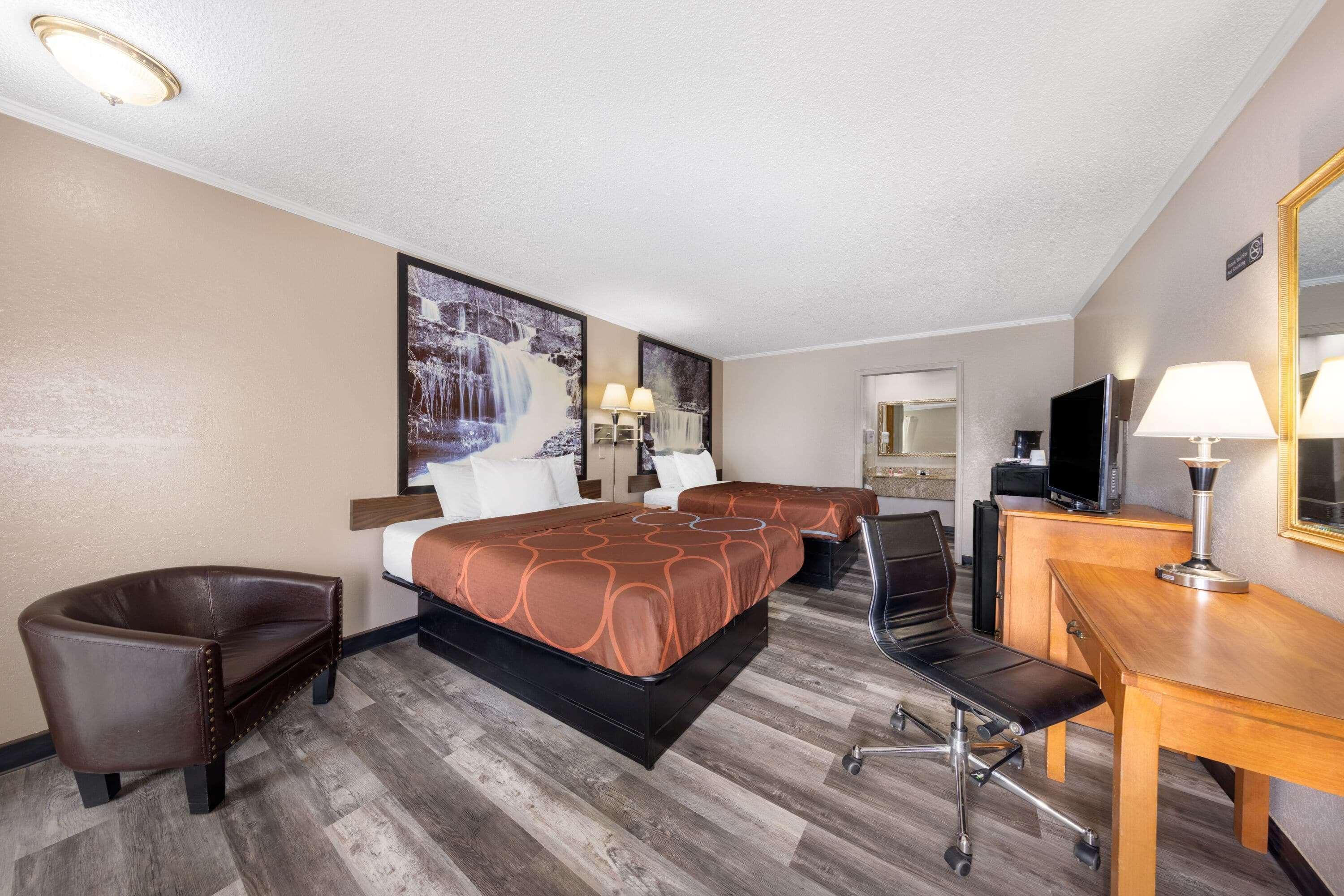Super 8 By Wyndham Kansas City Airport North Buitenkant foto