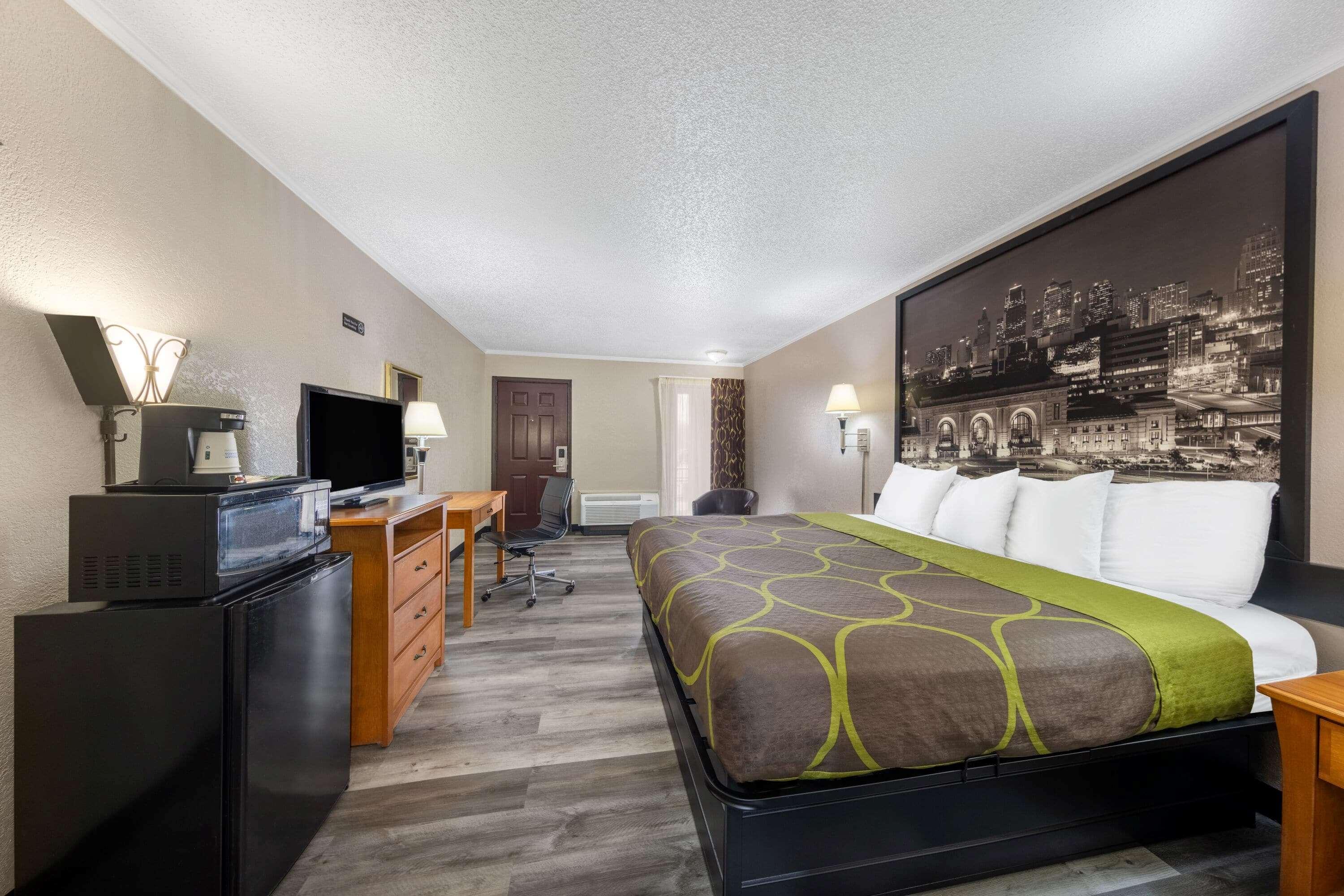 Super 8 By Wyndham Kansas City Airport North Buitenkant foto