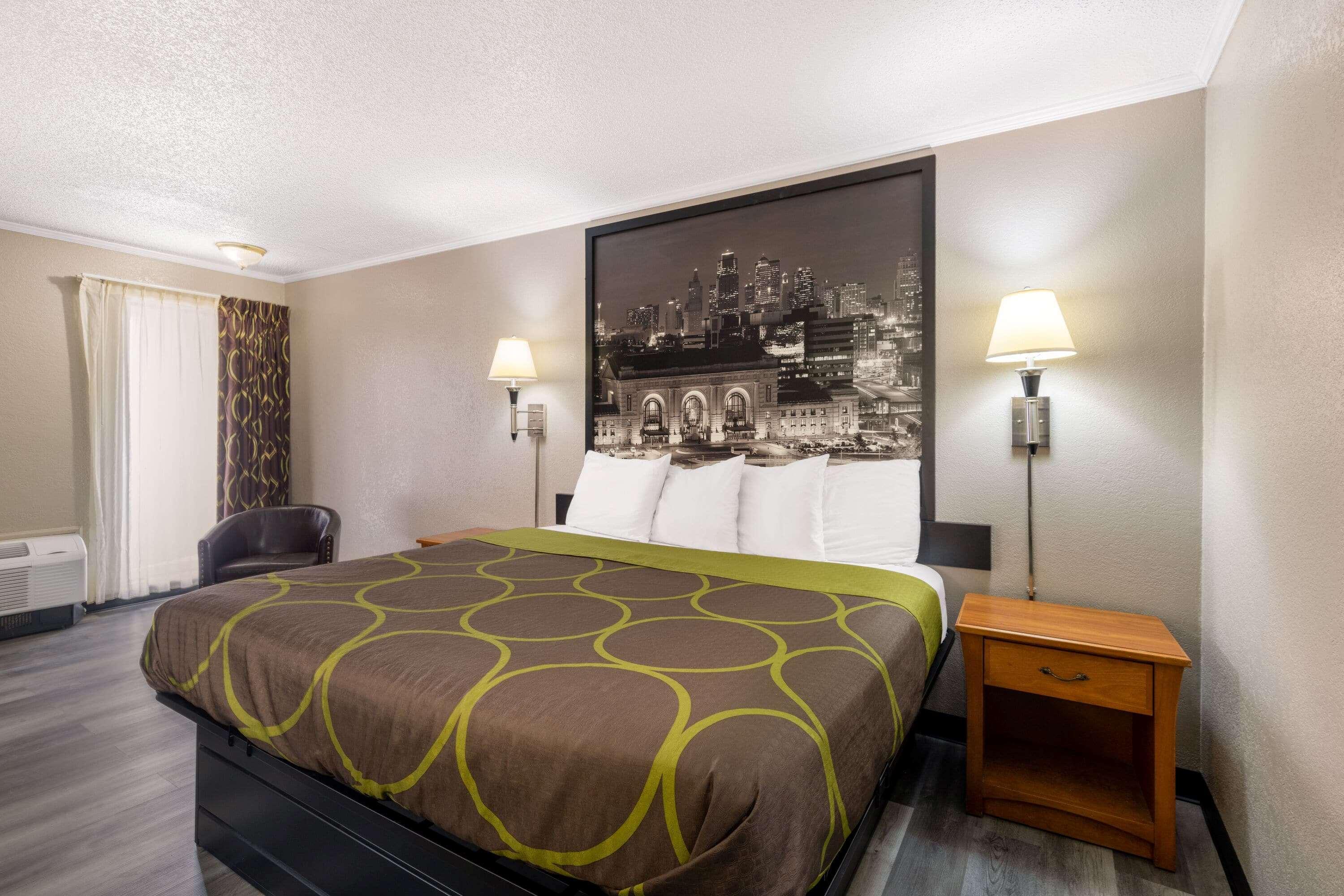 Super 8 By Wyndham Kansas City Airport North Buitenkant foto