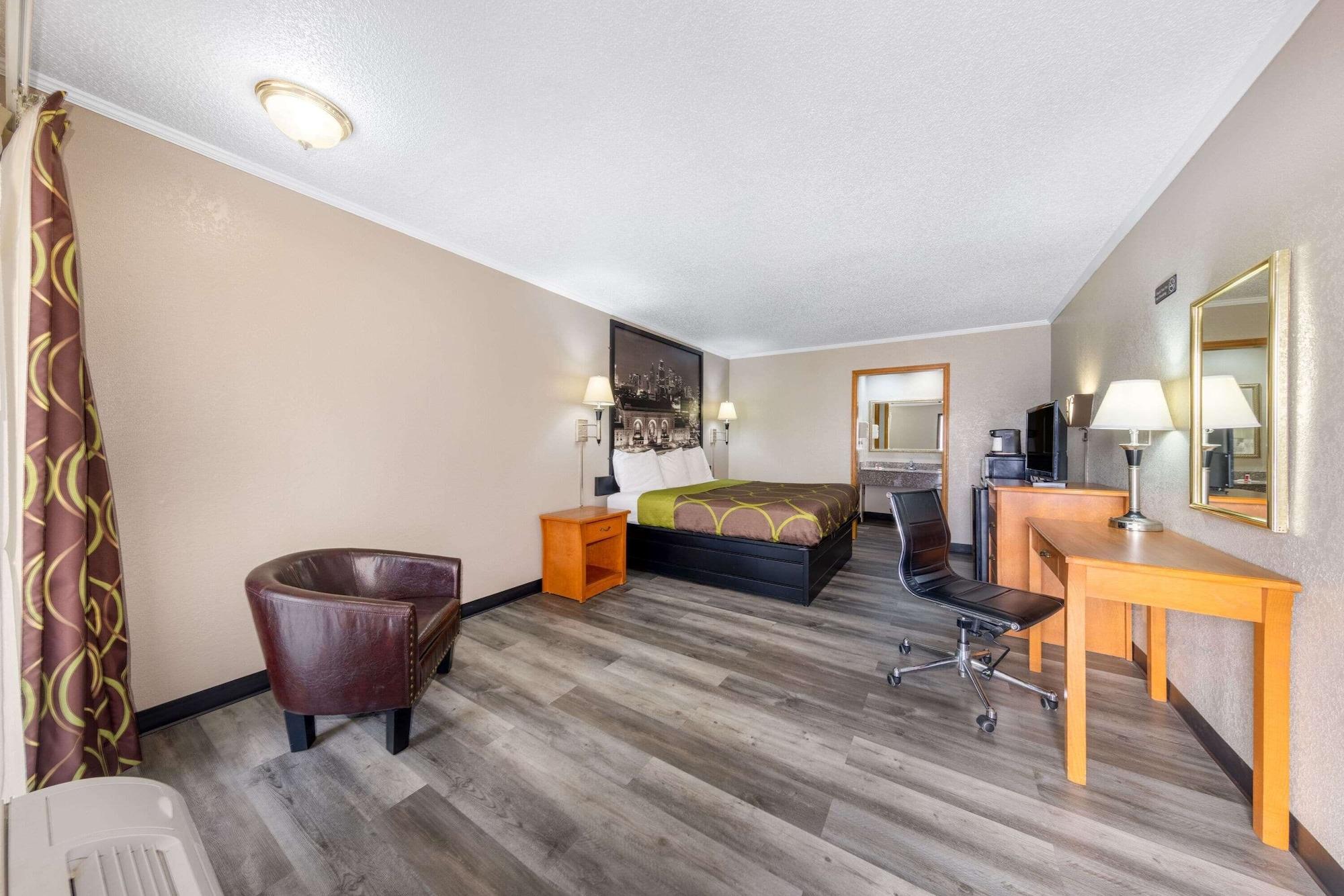 Super 8 By Wyndham Kansas City Airport North Buitenkant foto